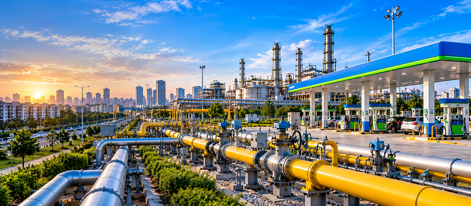 City gas distribution operators, pipeline engineering and gas infrastructure technology